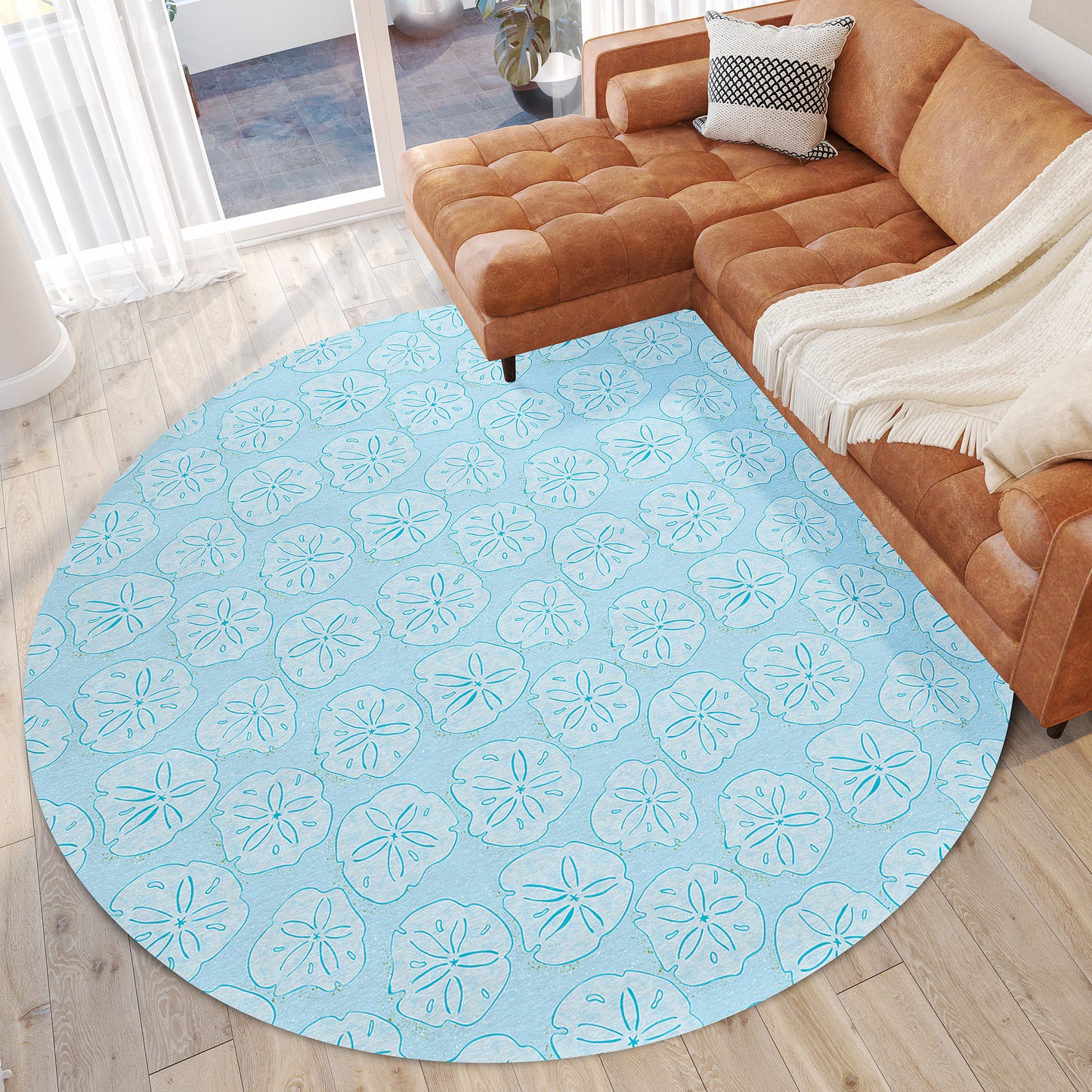 Machine Made Seabreeze SZ10 Sky - Dalyn Rugs