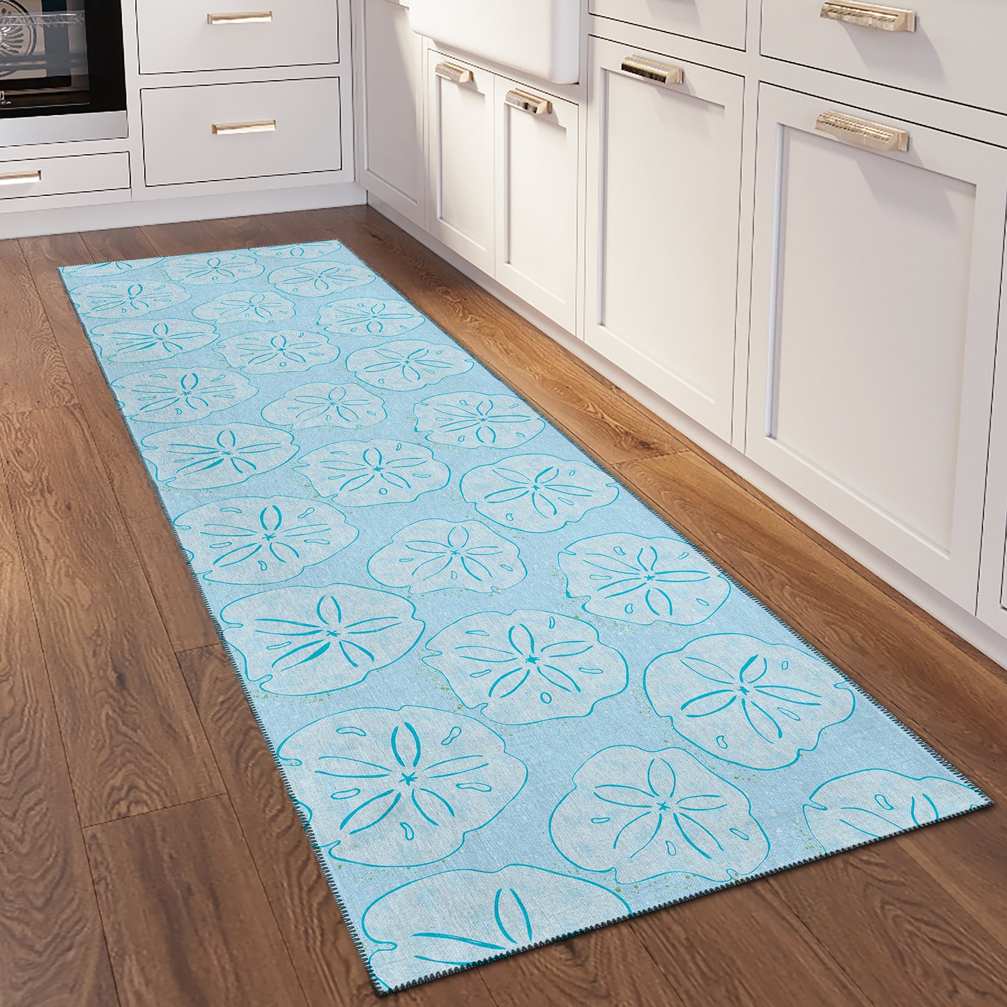 Machine Made Seabreeze SZ10 Sky - Dalyn Rugs