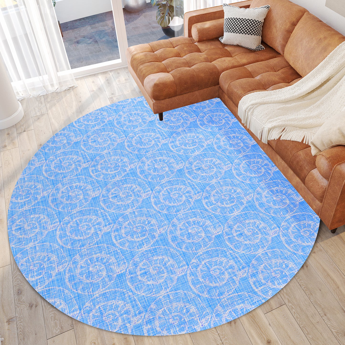 Machine Made Seabreeze SZ11 Cobalt - Dalyn Rugs