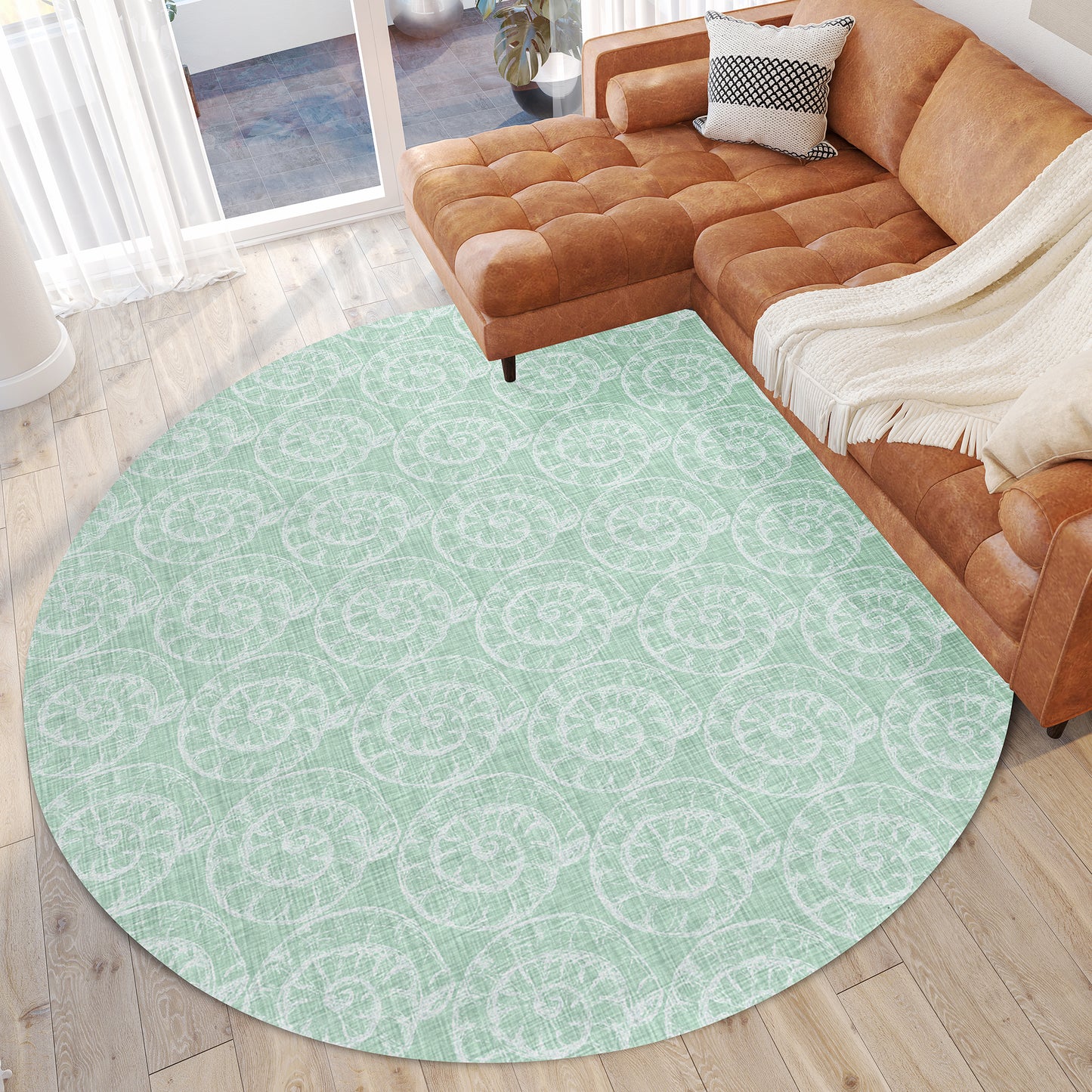 Machine Made Seabreeze SZ11 Sage - Dalyn Rugs