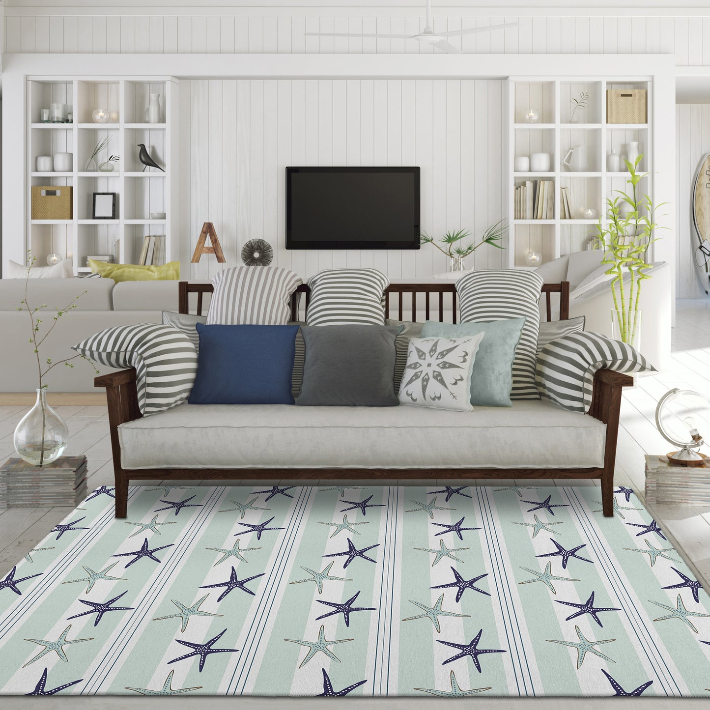 Machine Made Seabreeze SZ12 Mist - Dalyn Rugs