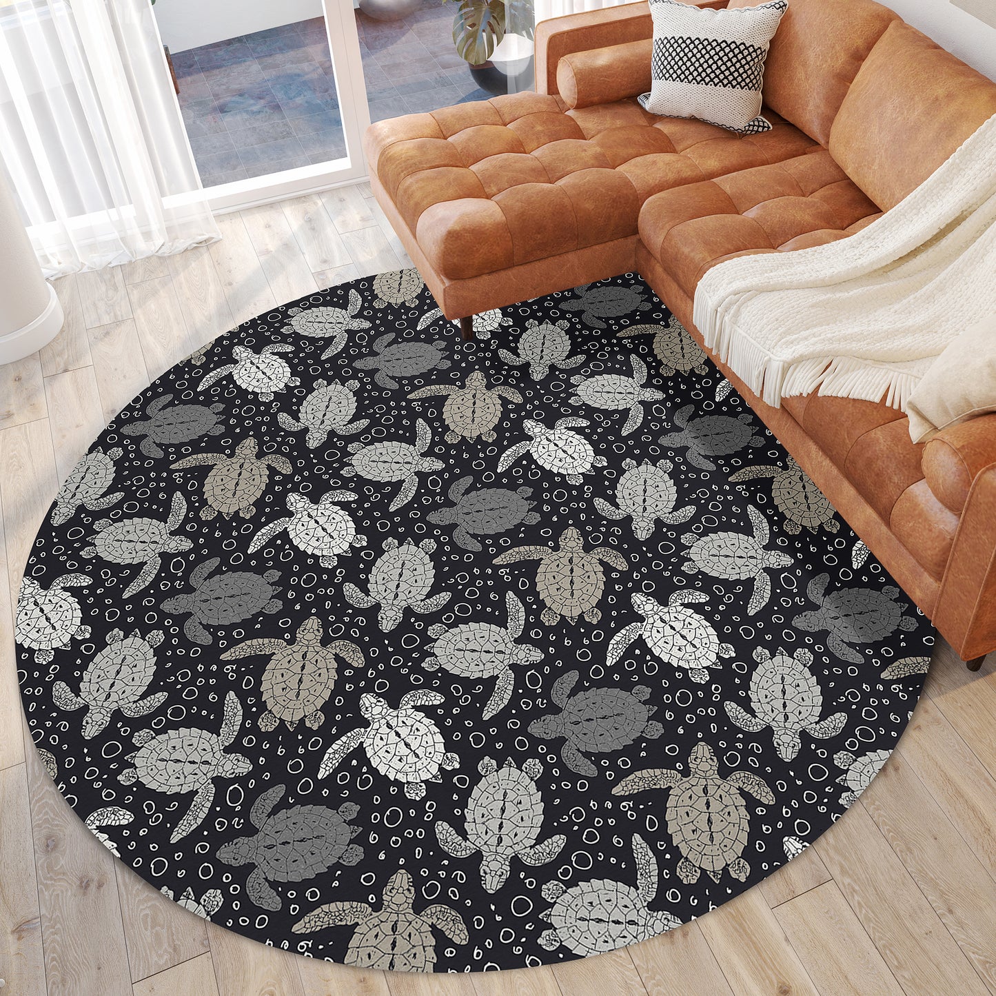 Machine Made Seabreeze SZ13 Black - Dalyn Rugs