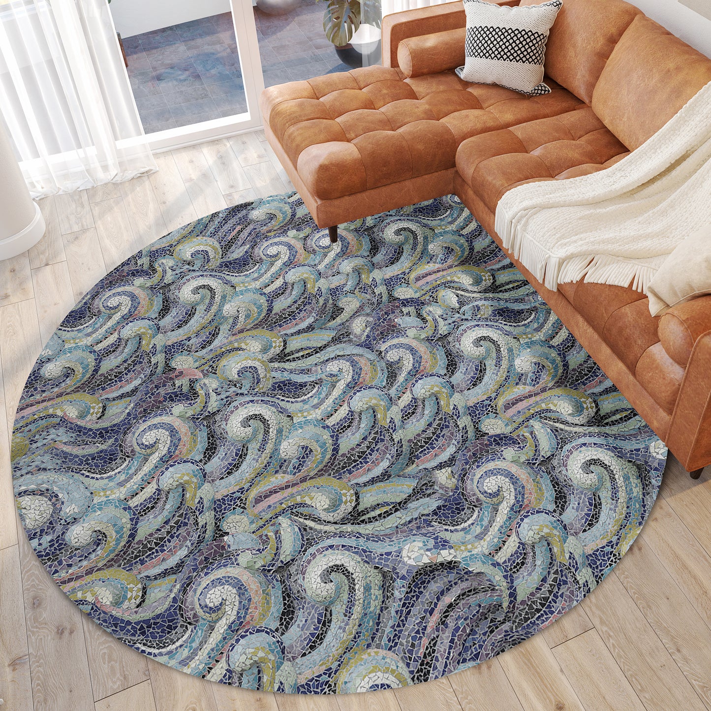 Machine Made Seabreeze SZ14 Ink - Dalyn Rugs