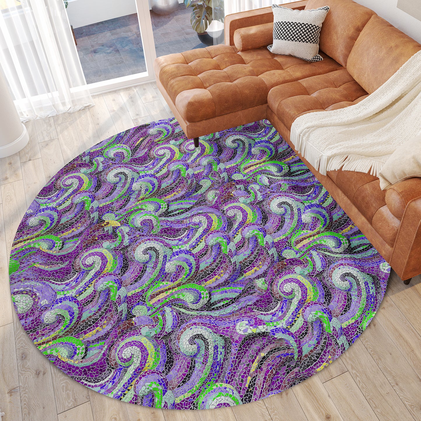 Machine Made Seabreeze SZ14 Violet - Dalyn Rugs