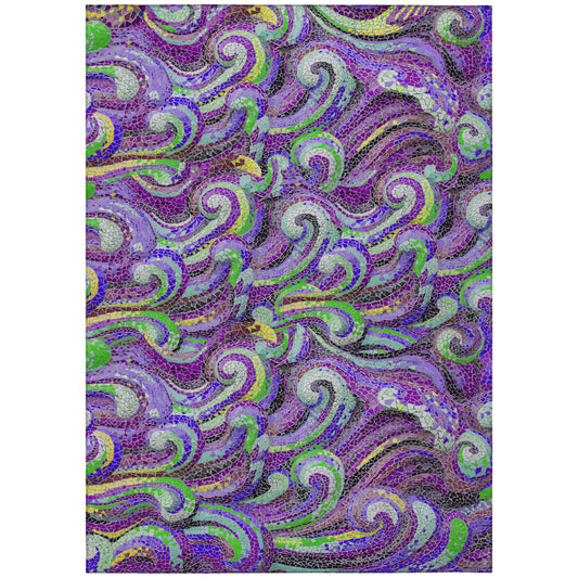 Machine Made Seabreeze SZ14 Violet - Dalyn Rugs