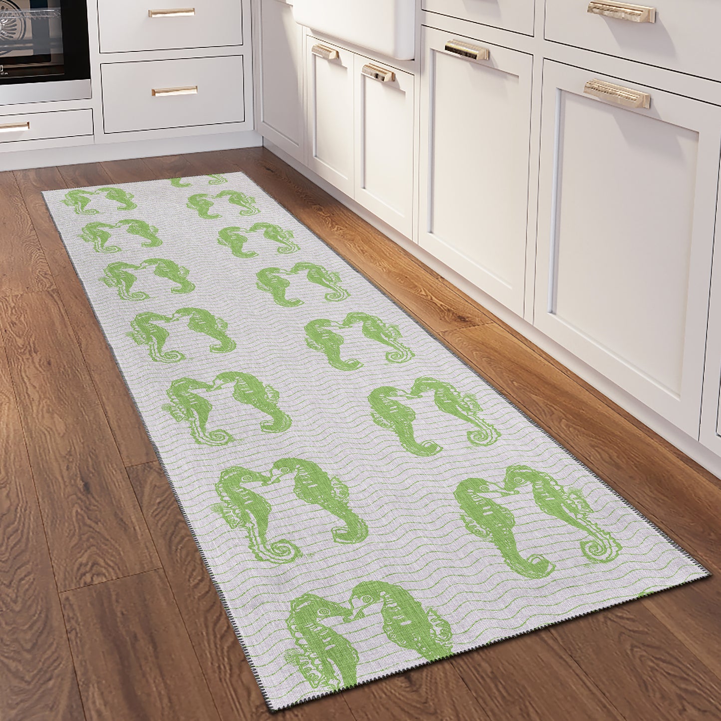 Machine Made Seabreeze SZ15 Lime-In - Dalyn Rugs