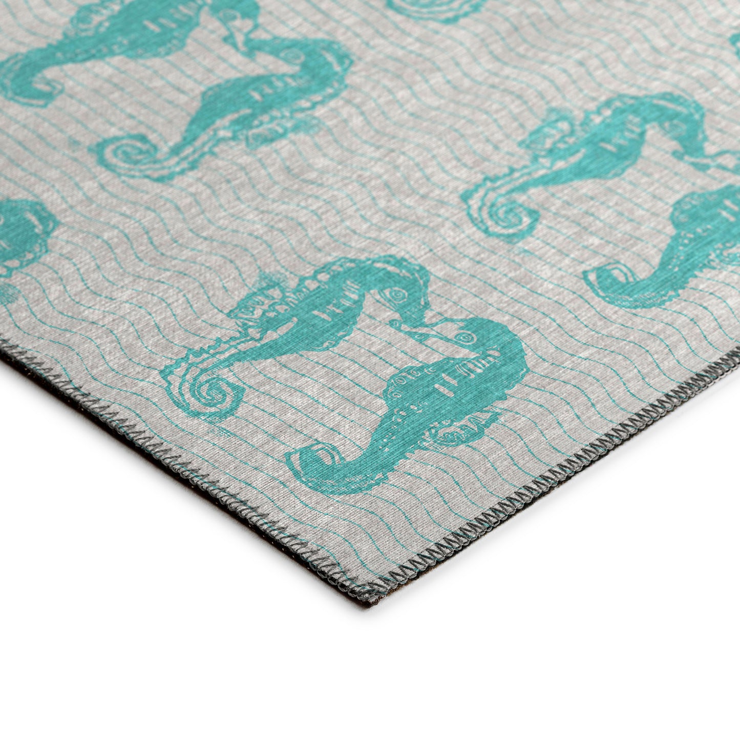 Machine Made Seabreeze SZ15 Teal - Dalyn Rugs