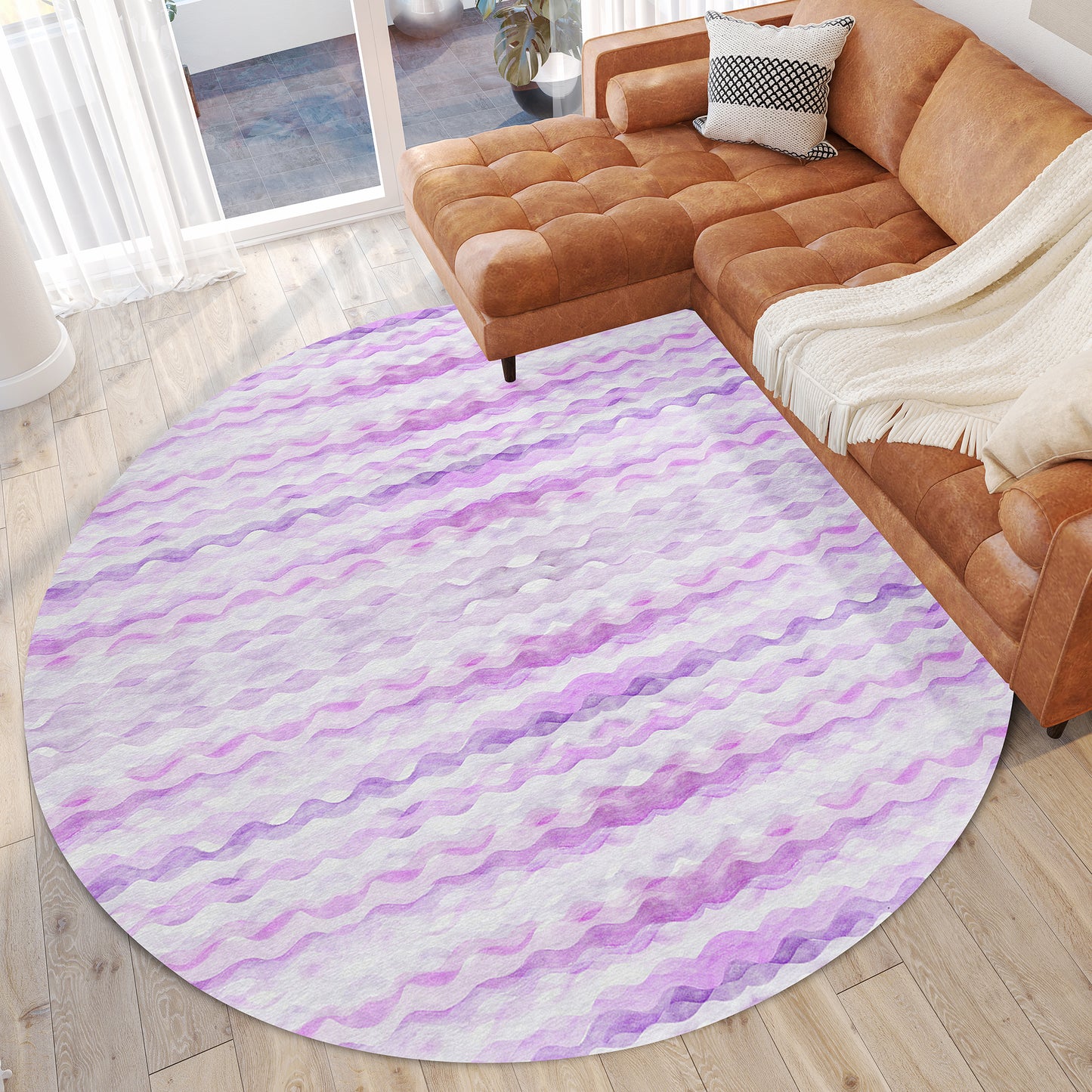 Machine Made Seabreeze SZ16 Violet - Dalyn Rugs