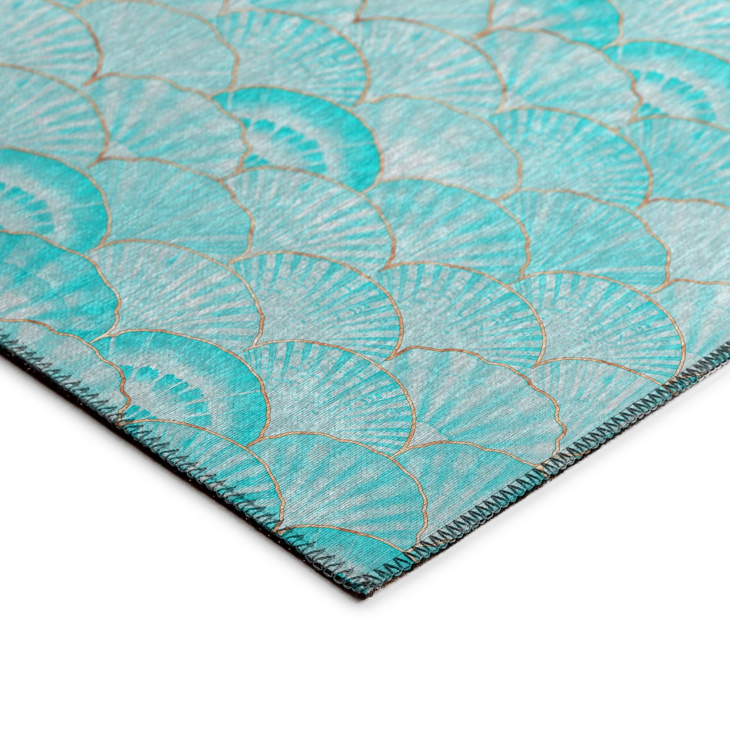 Machine Made Seabreeze SZ3 Teal - Dalyn Rugs