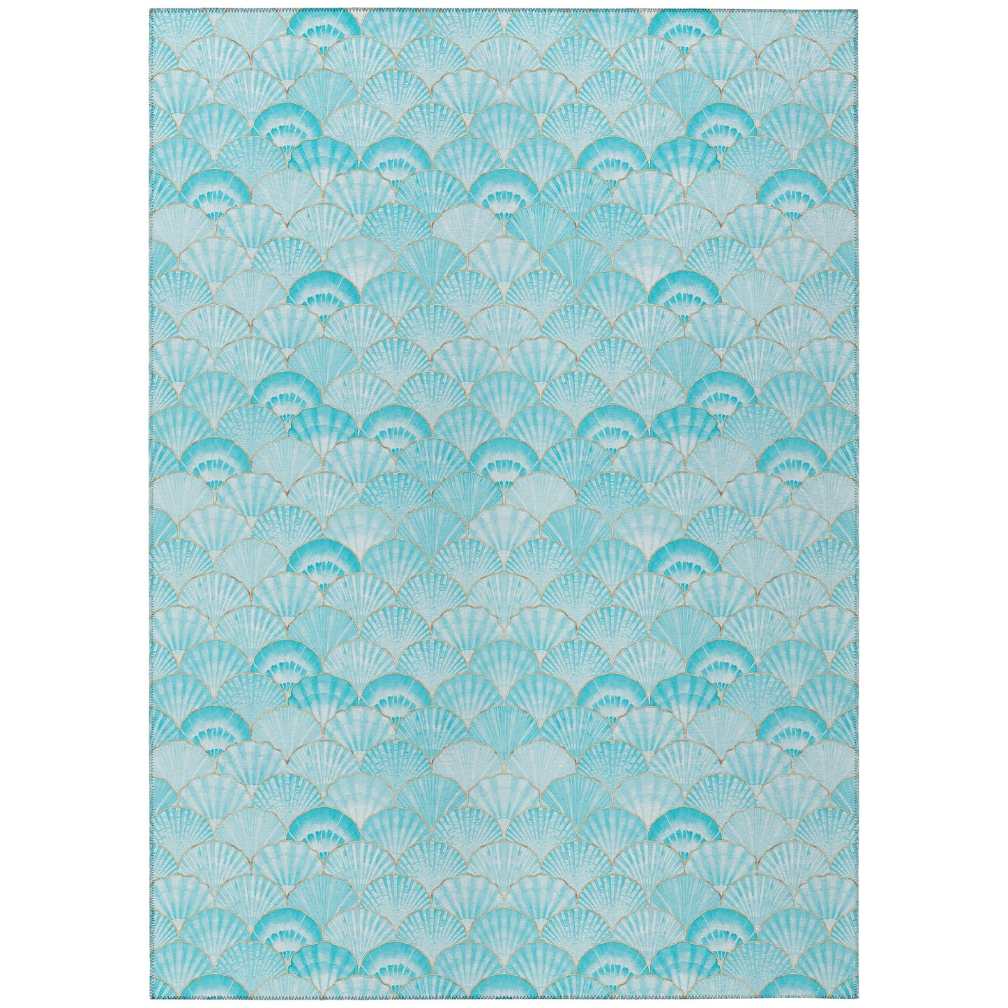 Machine Made Seabreeze SZ2 Teal - Dalyn Rugs