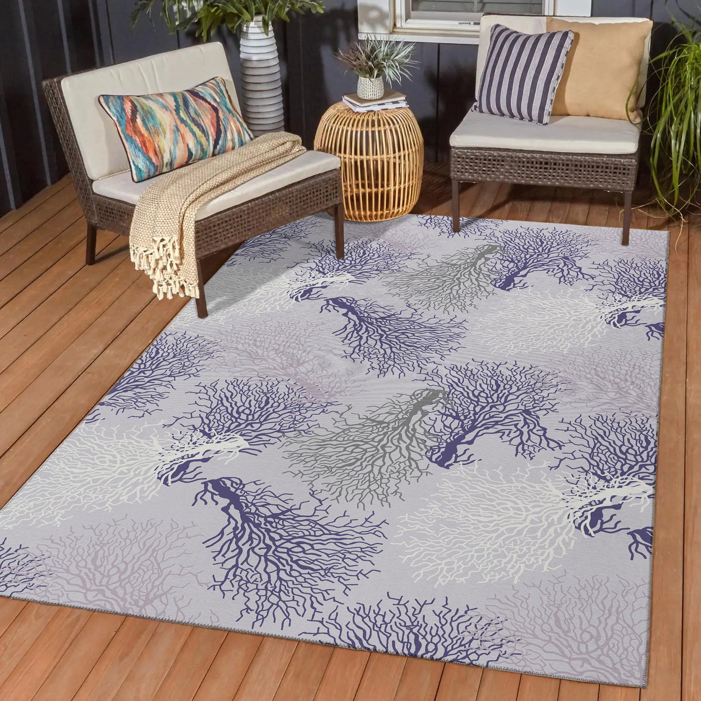Machine Made Seabreeze SZ3 Lavender - Dalyn Rugs