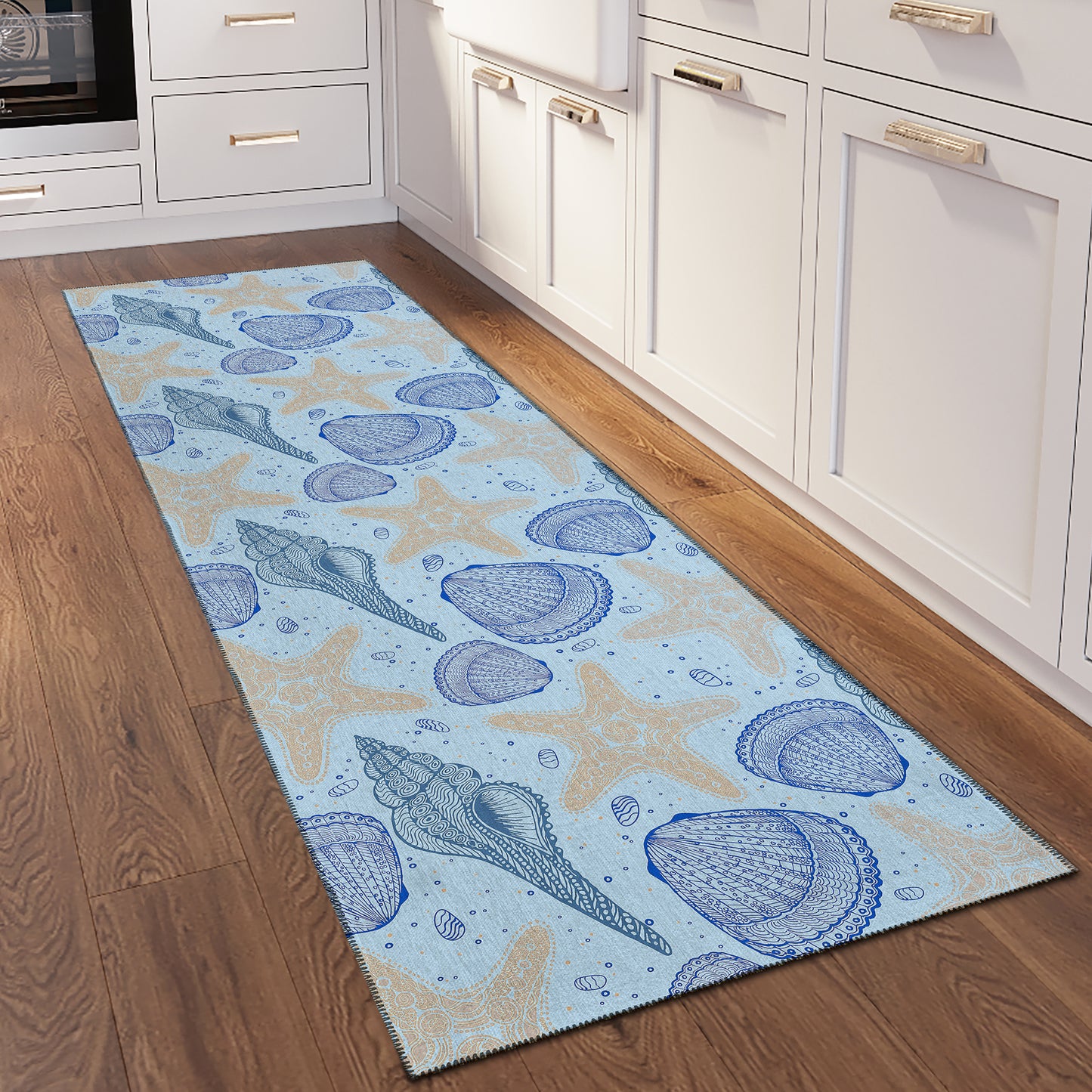 Machine Made Seabreeze SZ4 Sky - Dalyn Rugs