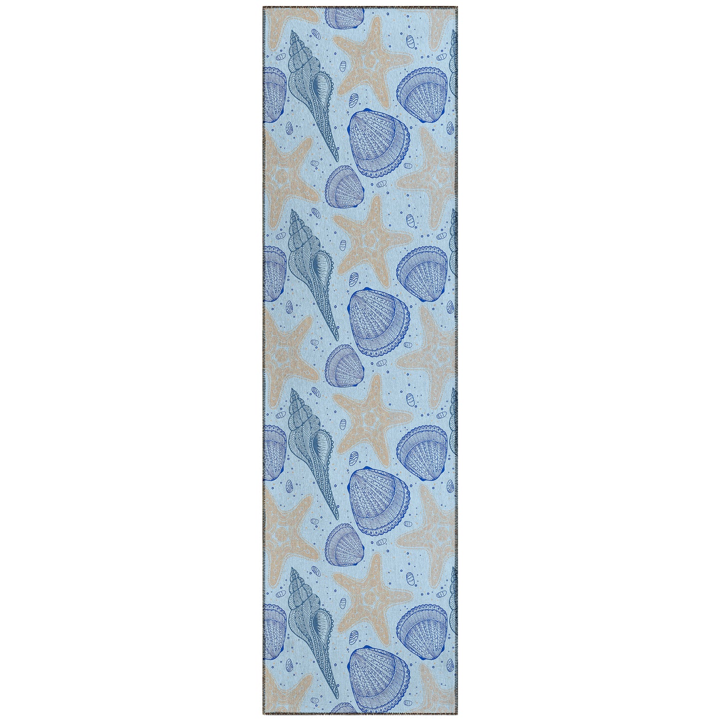 Machine Made Seabreeze SZ4 Sky - Dalyn Rugs