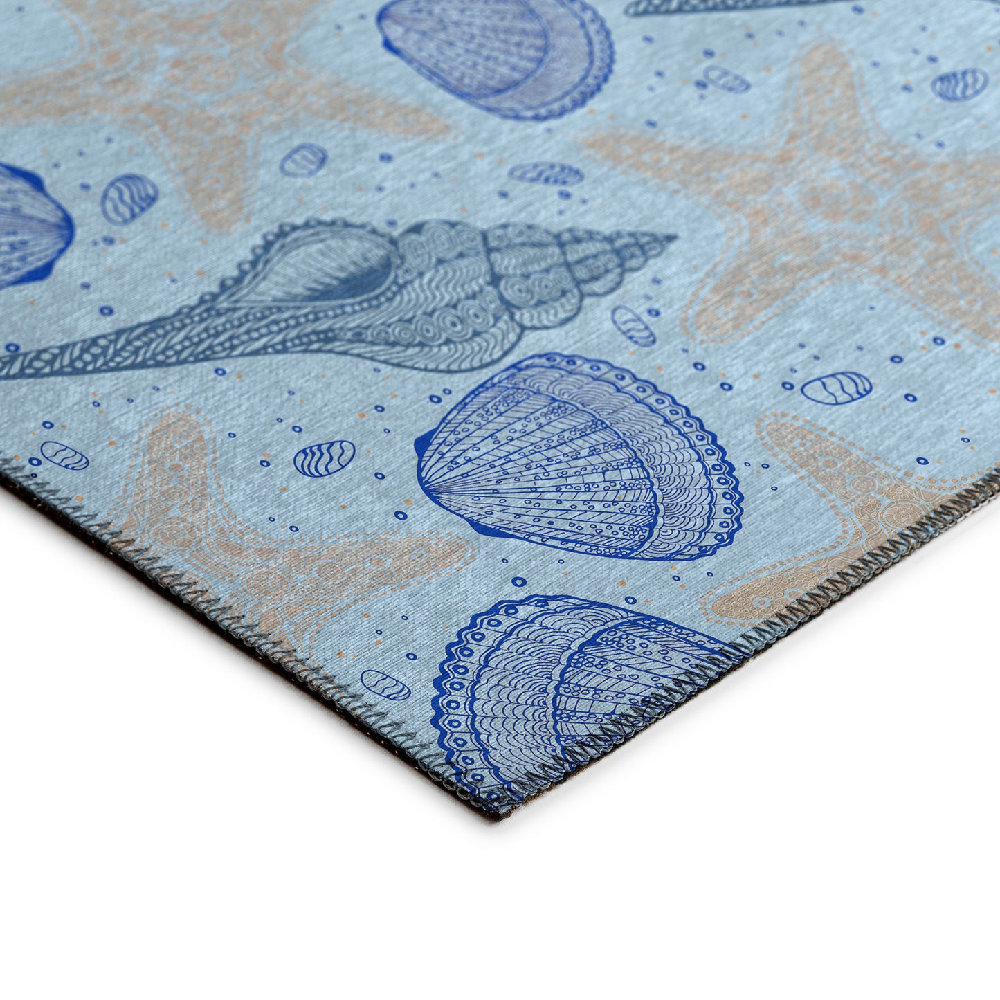 Machine Made Seabreeze SZ4 Sky - Dalyn Rugs