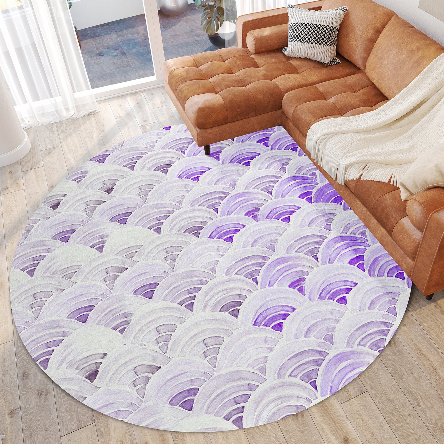 Machine Made Seabreeze SZ5 Violet - Dalyn Rugs