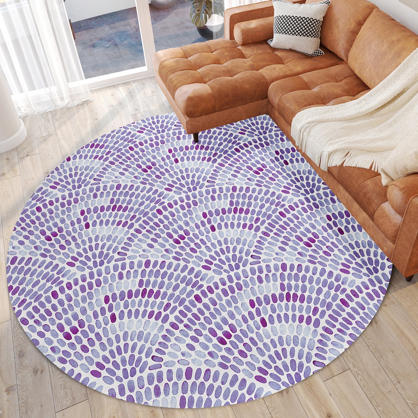 Machine Made Seabreeze SZ7 Lavender - Dalyn Rugs