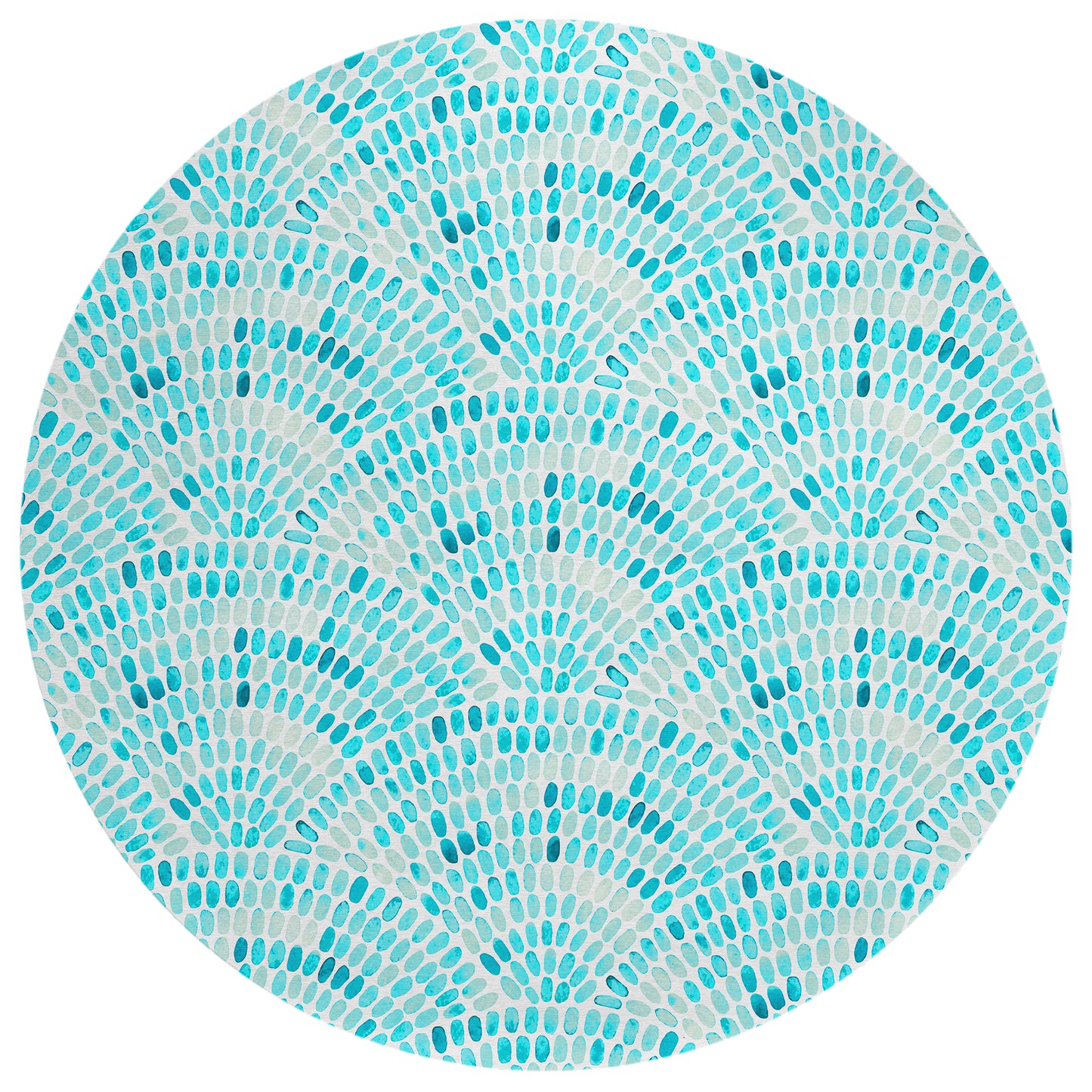Machine Made Seabreeze SZ7 Teal - Dalyn Rugs