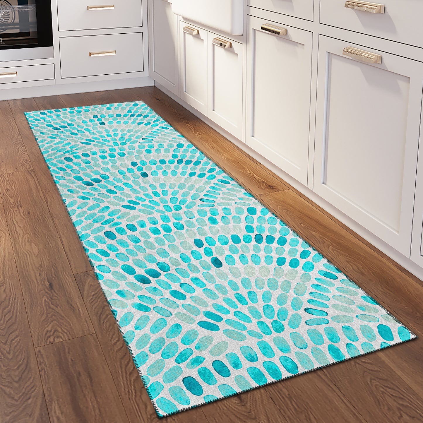 Machine Made Seabreeze SZ7 Teal - Dalyn Rugs