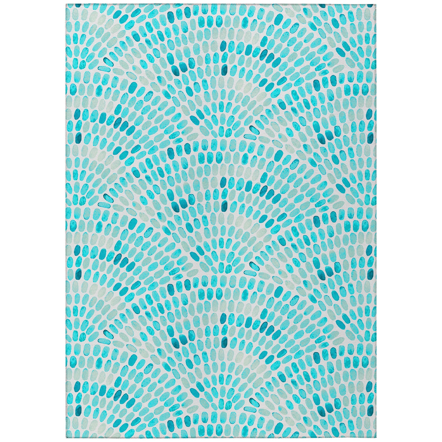 Machine Made Seabreeze SZ7 Teal - Dalyn Rugs