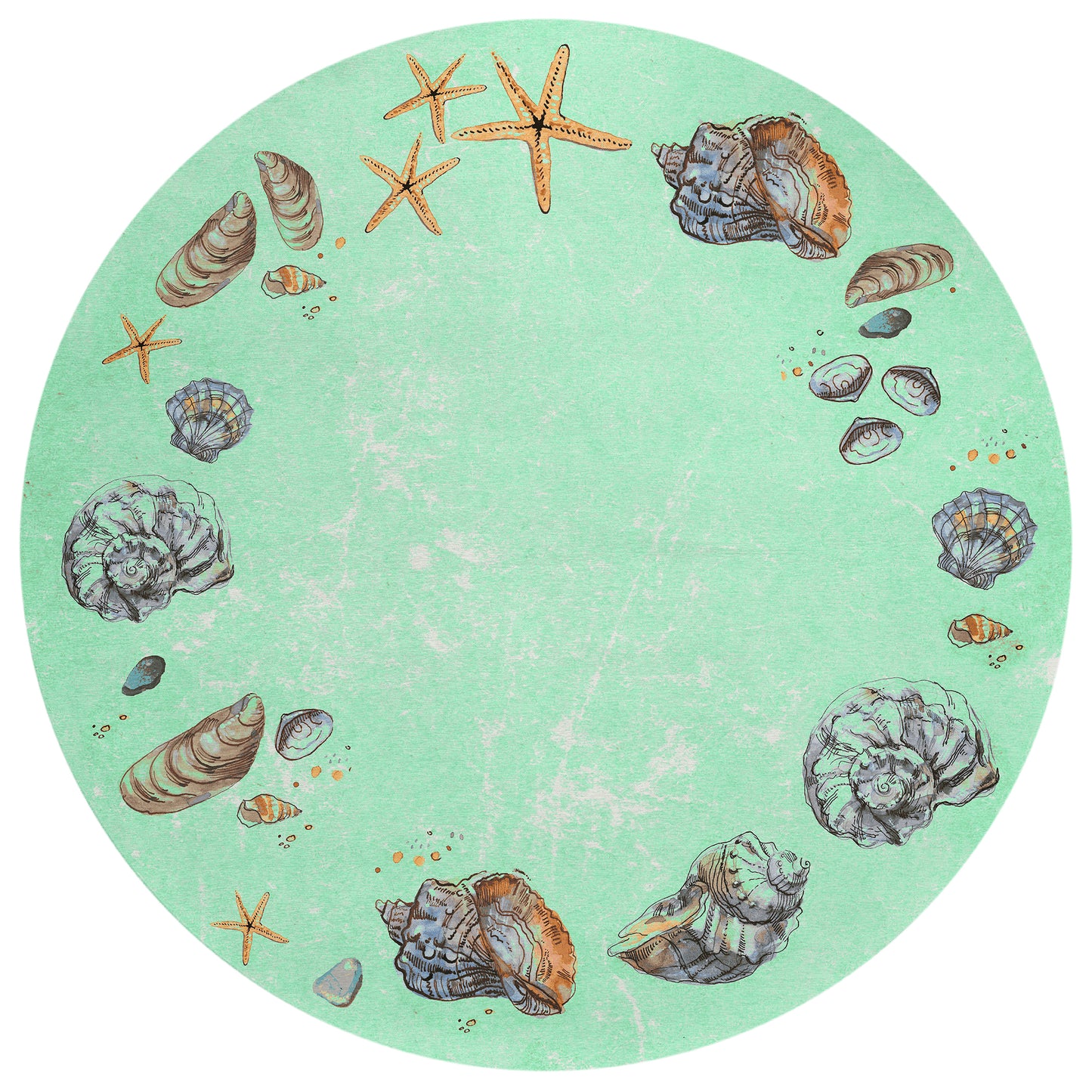 Machine Made Seabreeze SZ9 Lagoon - Dalyn Rugs