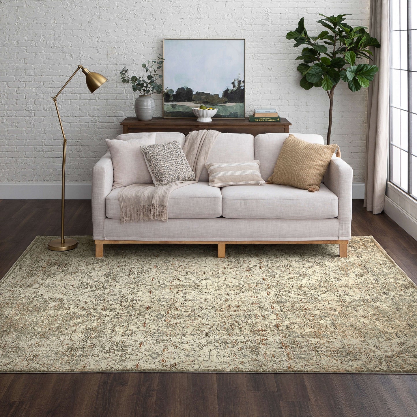 Karastan Rugs Sanctum Cream Area Rug