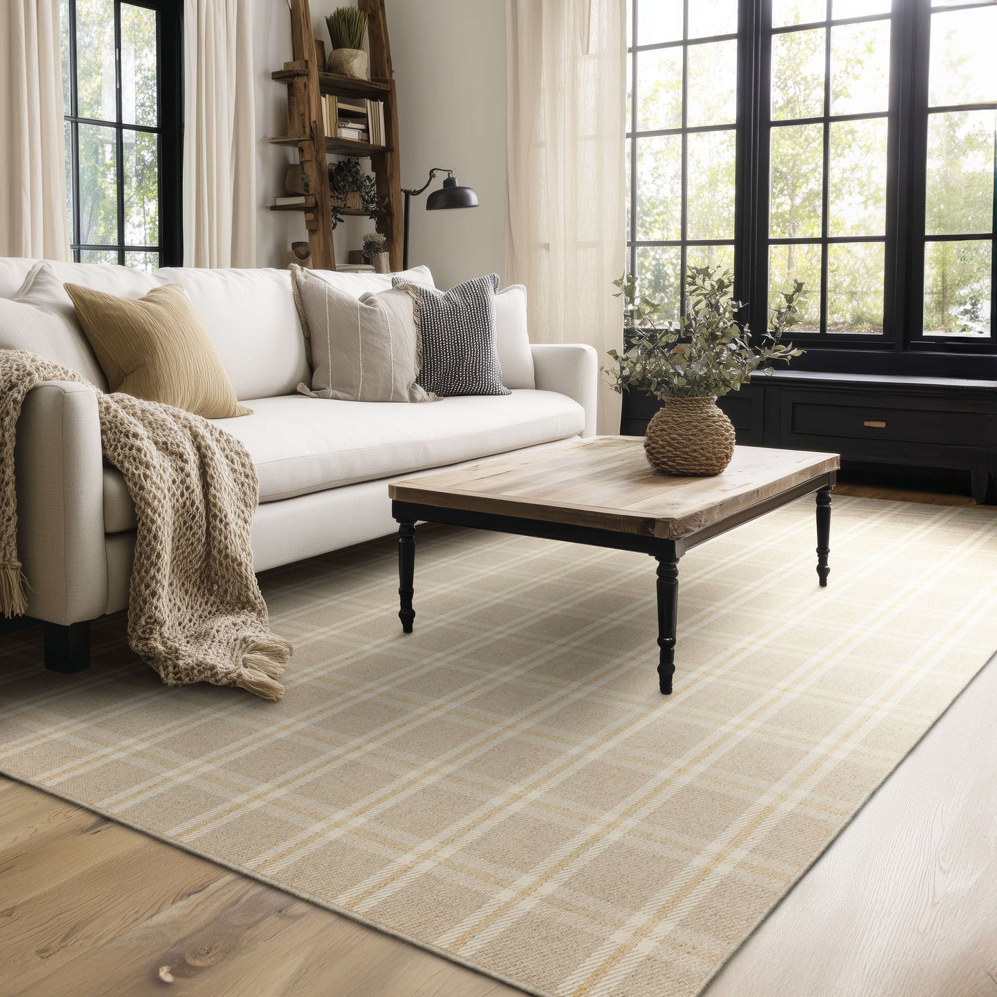 Scofield Beige Area Rug - Karastan