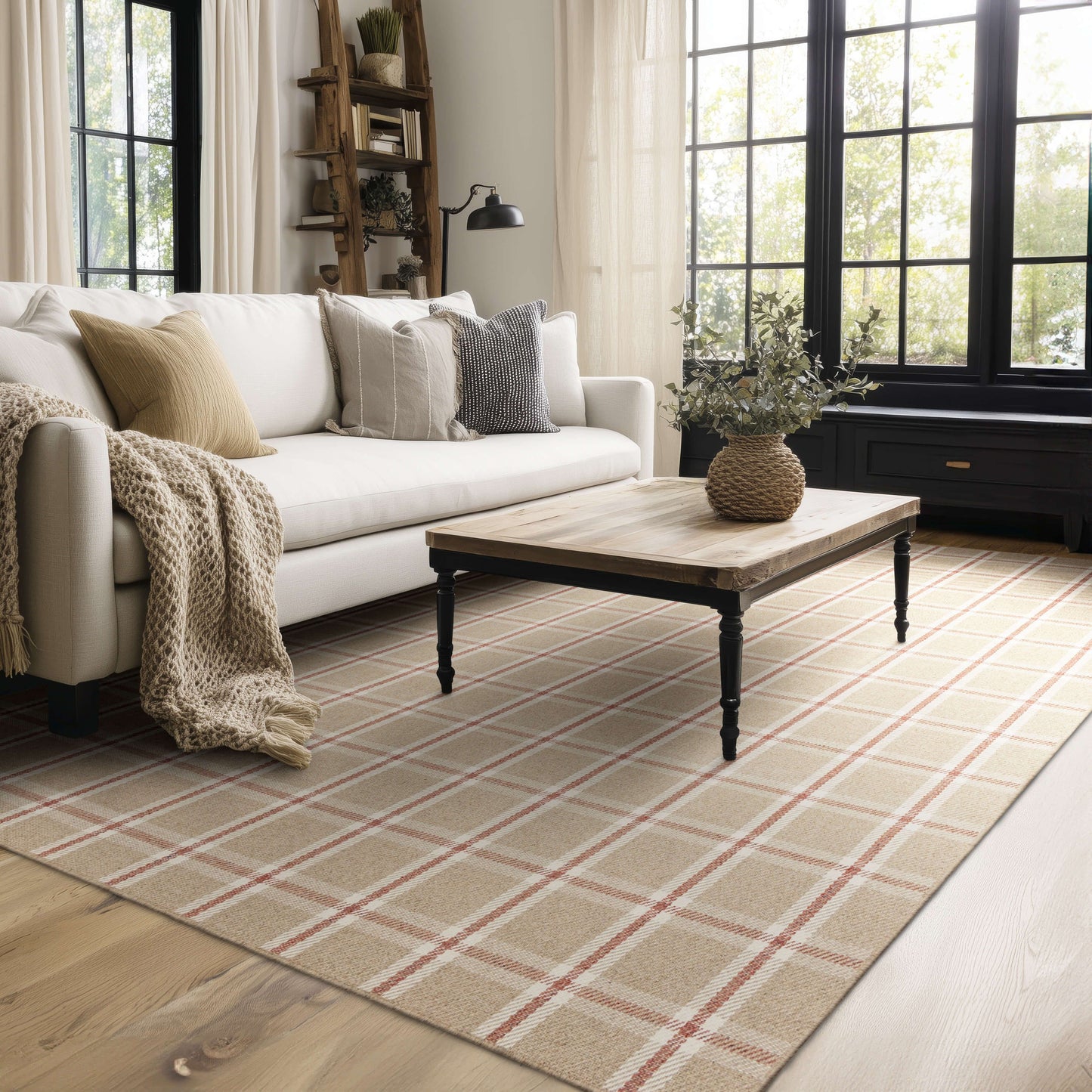 Scofield Red Area Rug - Karastan