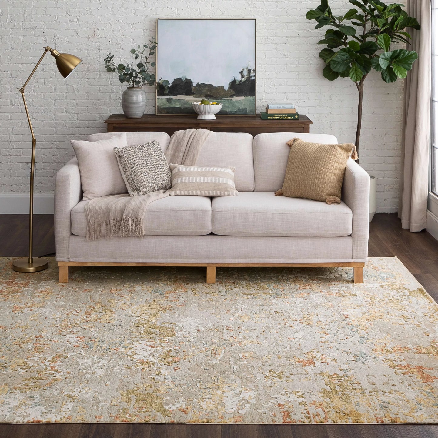 Sentimental Beige Area Rug - Karastan