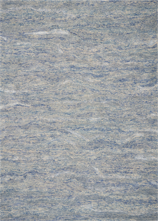 Serenity 1254 Ocean Blue Breeze Hand Tufted Area Rug - KAS