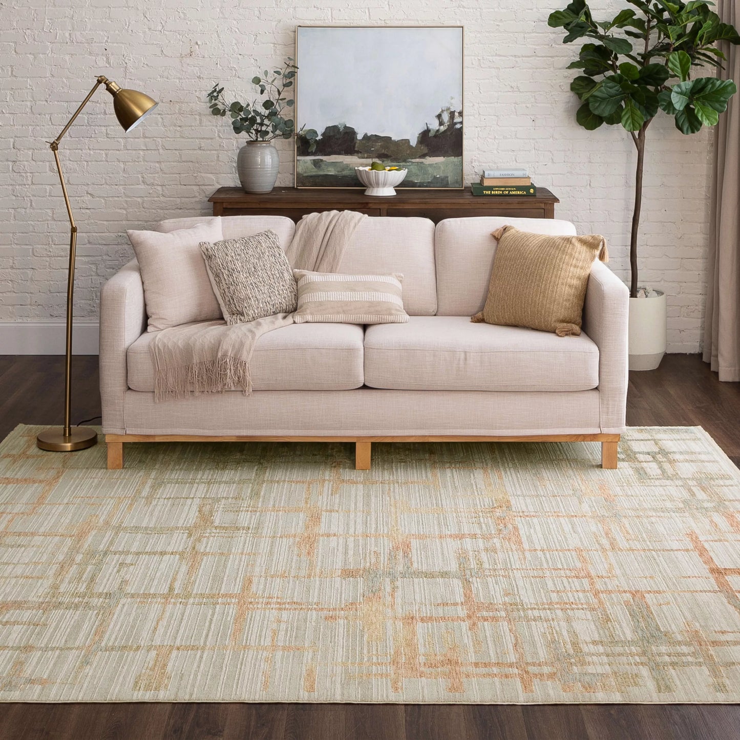 Souvenir Beige Area Rug - Karastan