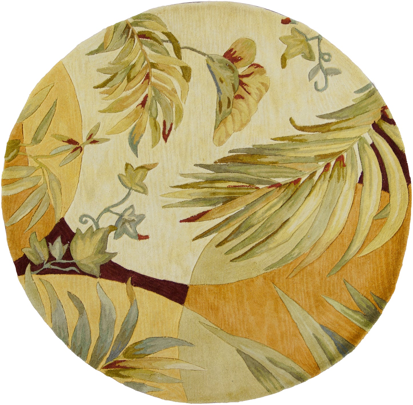 Sparta 3113 Coral/Ivory Breezes Hand Tufted Area Rug - KAS