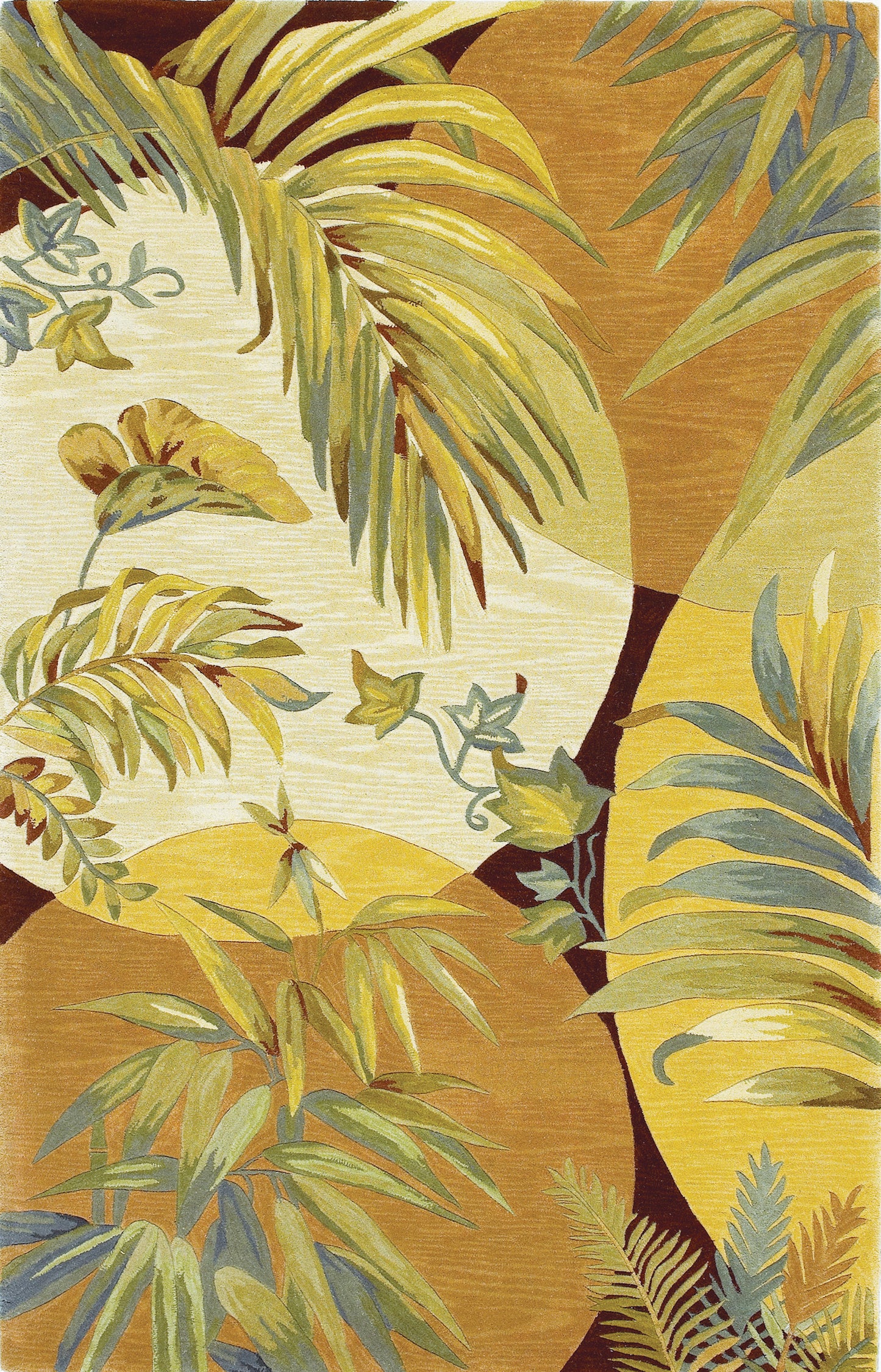 Sparta 3113 Coral/Ivory Breezes Hand Tufted Area Rug - KAS