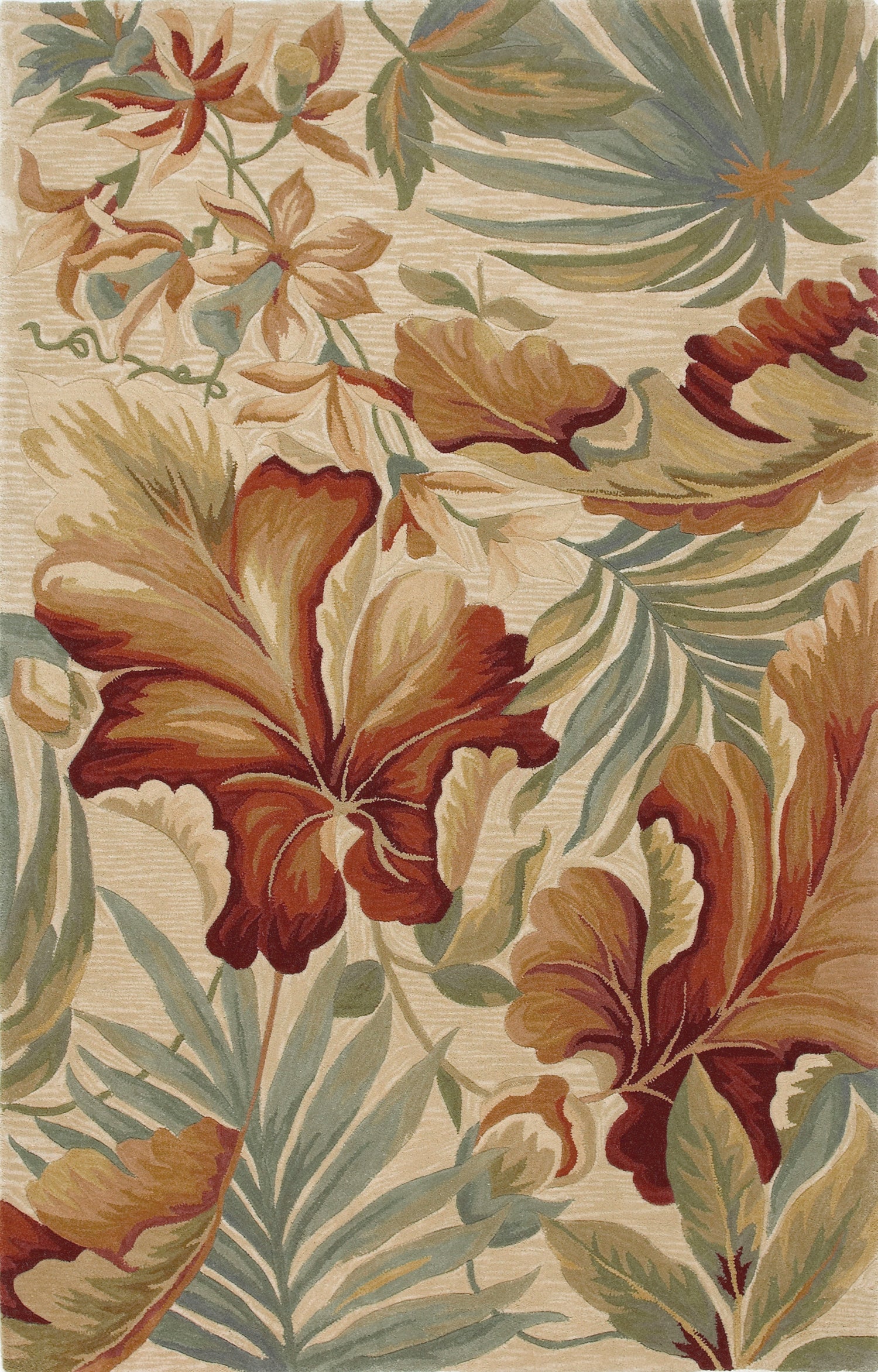Sparta 3130 Ivory Paradise Hand Tufted Area Rug - Kas – Rug Gallery Outlet