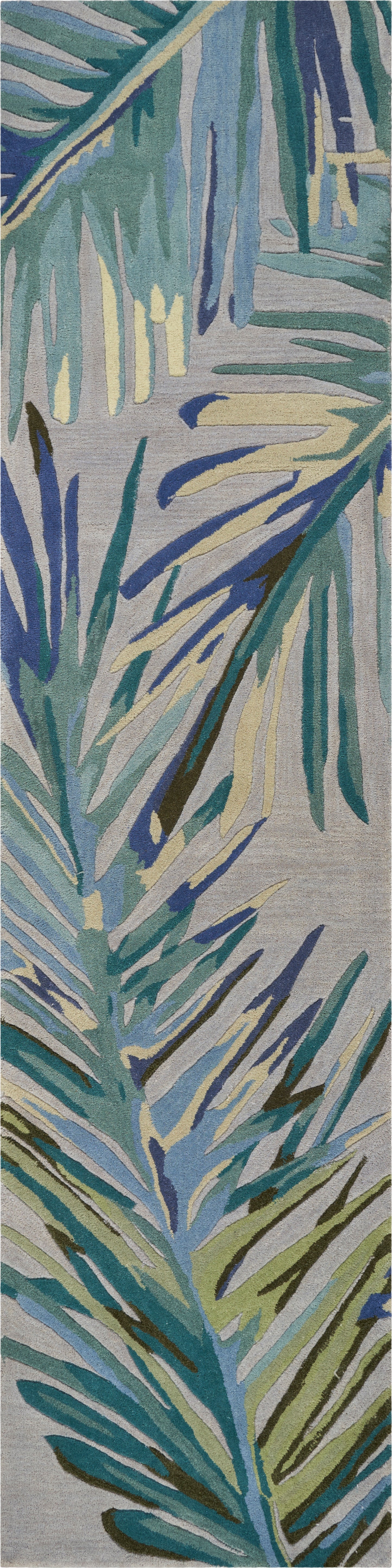 Sparta 3156 Grey/Blue Montego Hand Tufted Area Rug - KAS