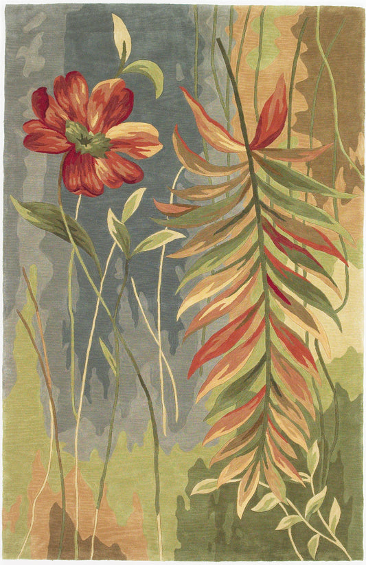 Sparta 3159 Multicolor Island Oasis Hand Tufted Area Rug - KAS