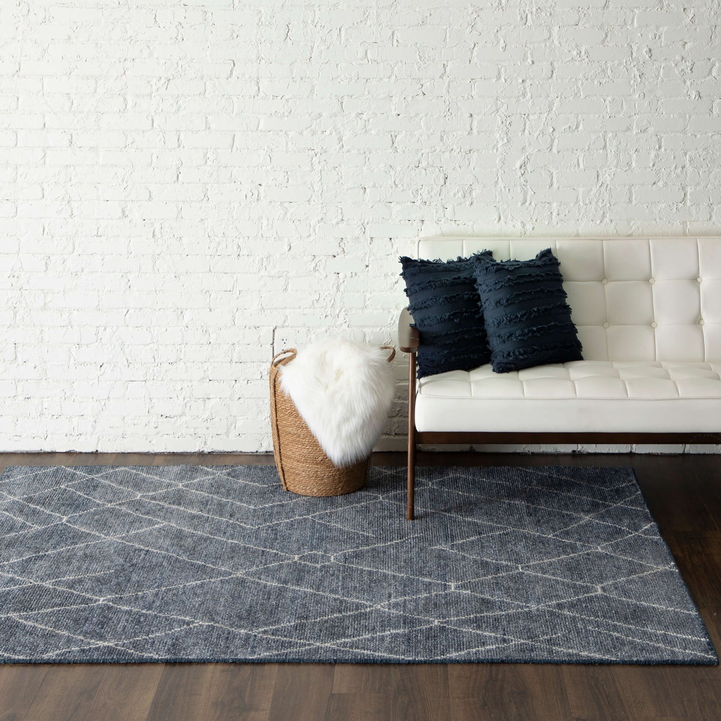 Spartel Blue Steel Area Rug - Karastan