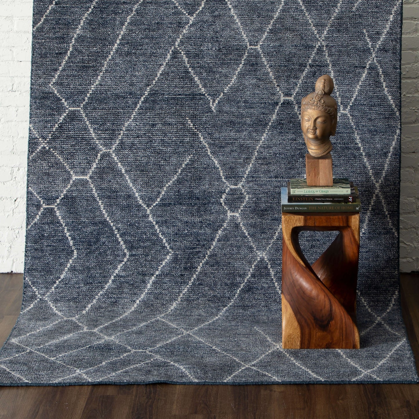 Spartel Blue Steel Area Rug - Karastan