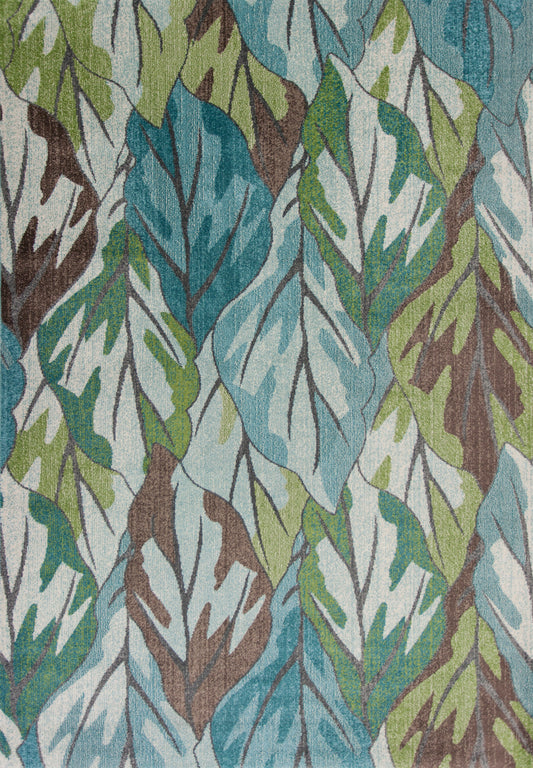 Stella 6250 Blue Visions Machine Woven Performance Area Rug - KAS