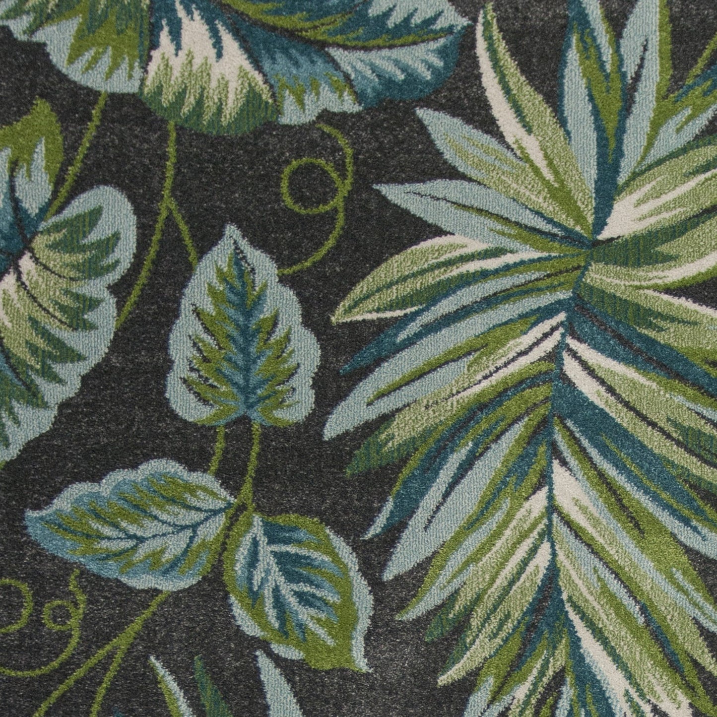 Stella 6263 Grey Paradisus Machine Woven Performance Area Rug - KAS