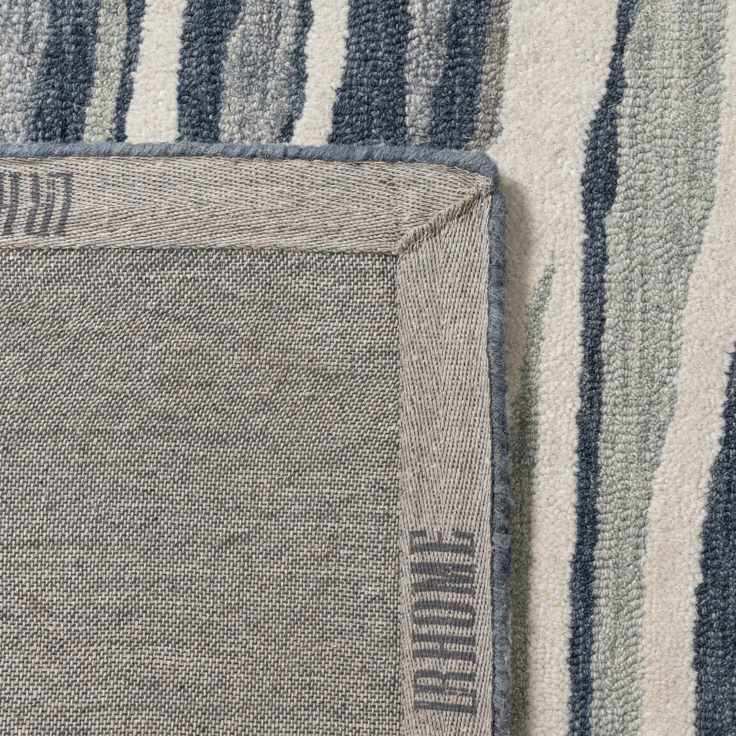 Tahoe-82652 Contemporary Hand-Tufted Blue/Seafoam Cotton Indoor Area Rug - LR Home