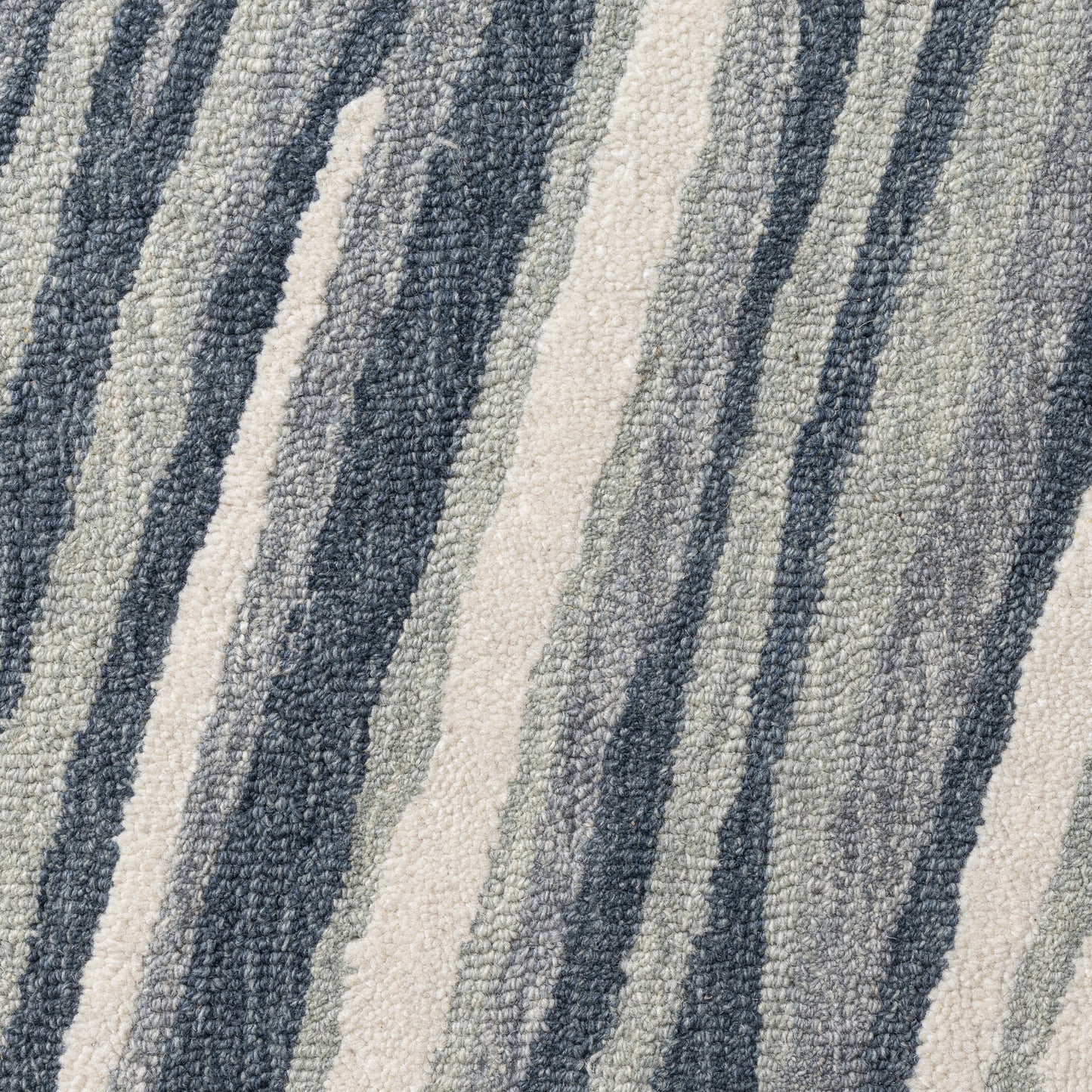 Tahoe-82652 Contemporary Hand-Tufted Blue/Seafoam Cotton Indoor Area Rug - LR Home