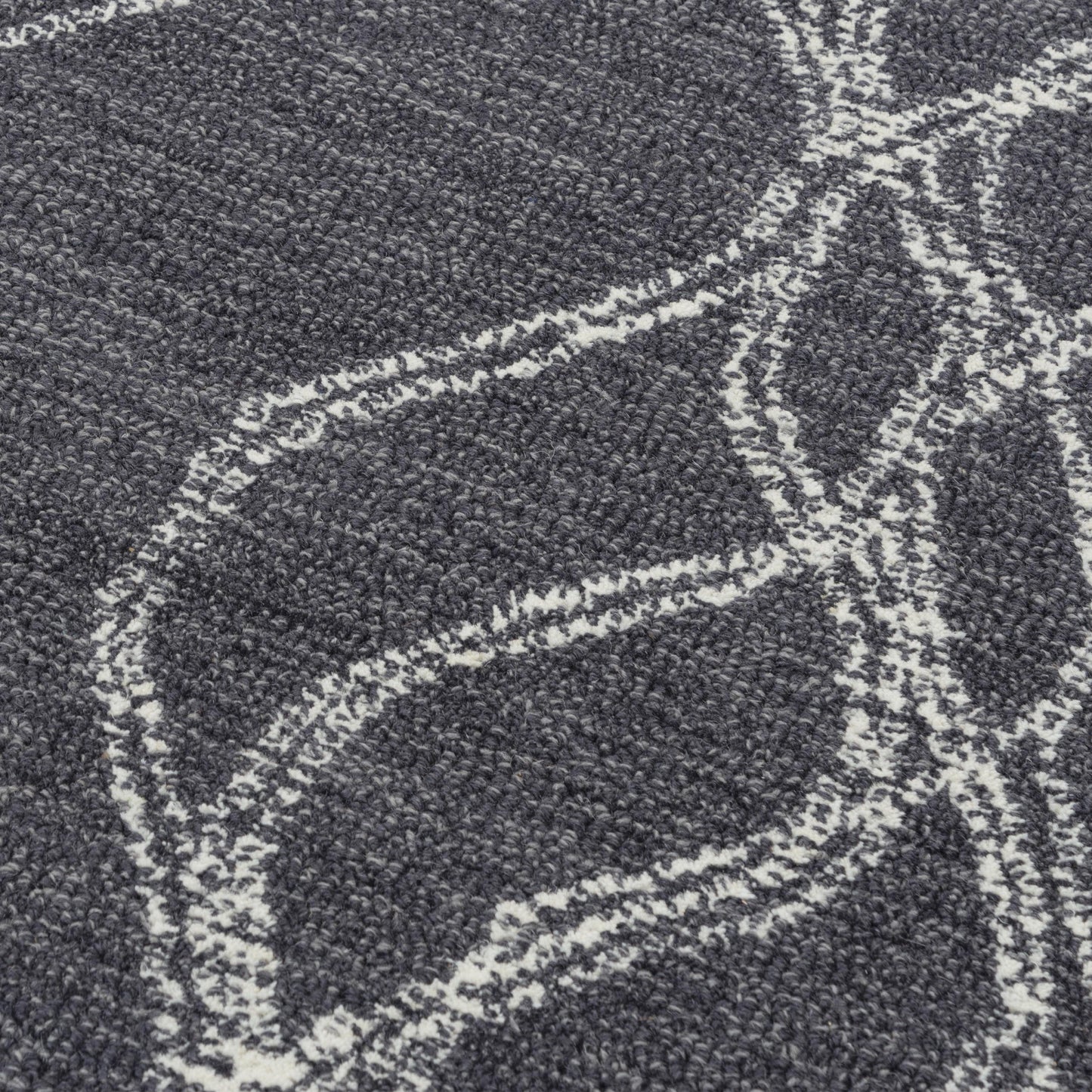 Taylor TAY870 Charcoal Hand-Tufted Rug - Rizzy