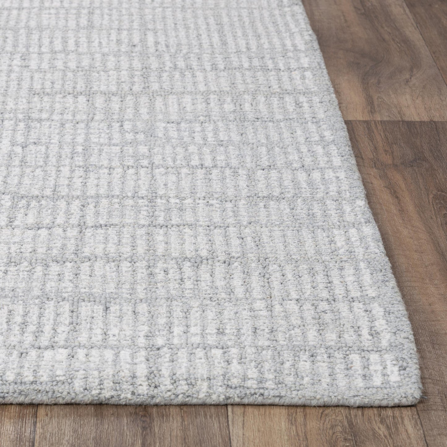 Taylor TAY872 Gray Hand-Tufted Rug - Rizzy