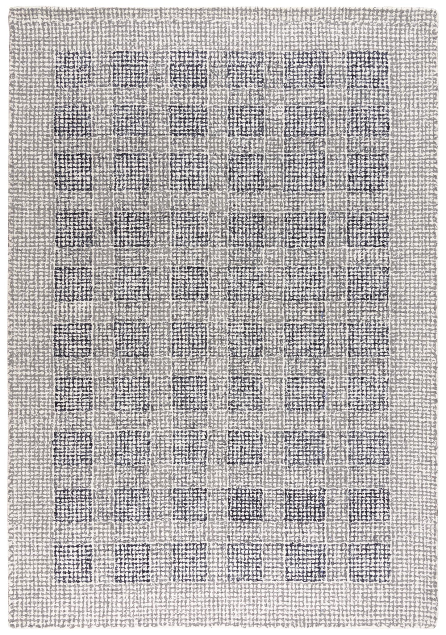 Taylor TAY876 Charcoal Hand-Tufted Rug - Rizzy