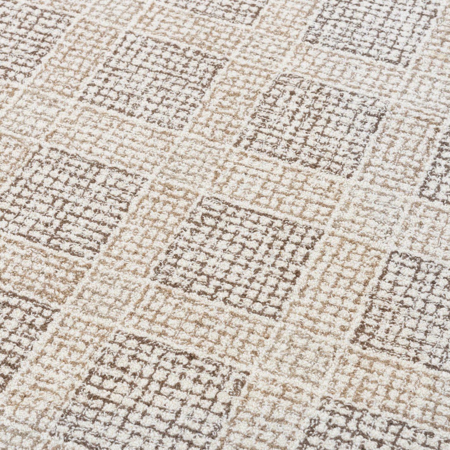 Taylor TAY878 Brown Hand-Tufted Rug - Rizzy