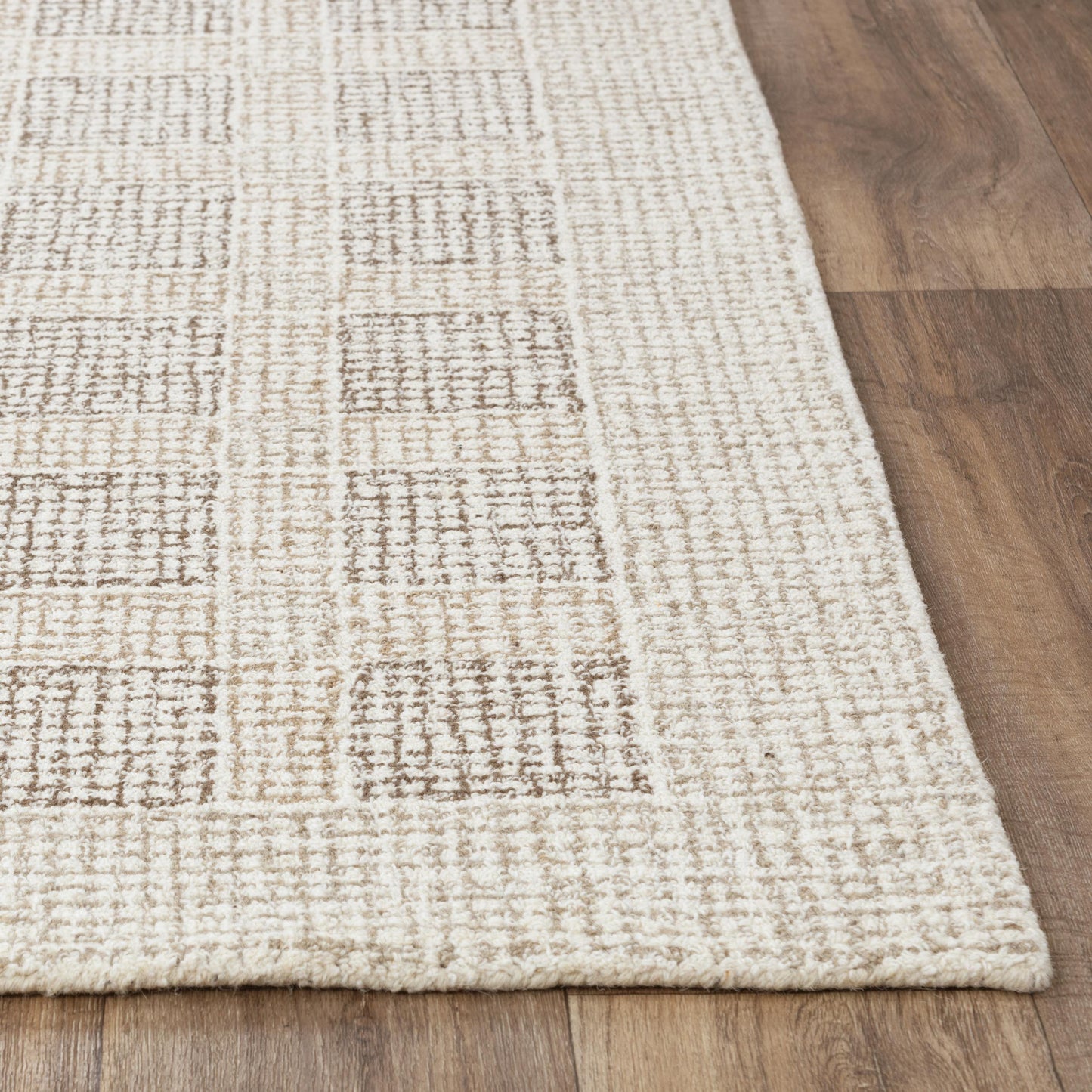 Taylor TAY878 Brown Hand-Tufted Rug - Rizzy
