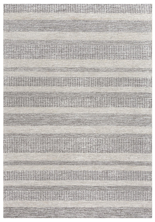 Taylor TAY882 Brown/Natural Hand-Tufted Rug - Rizzy