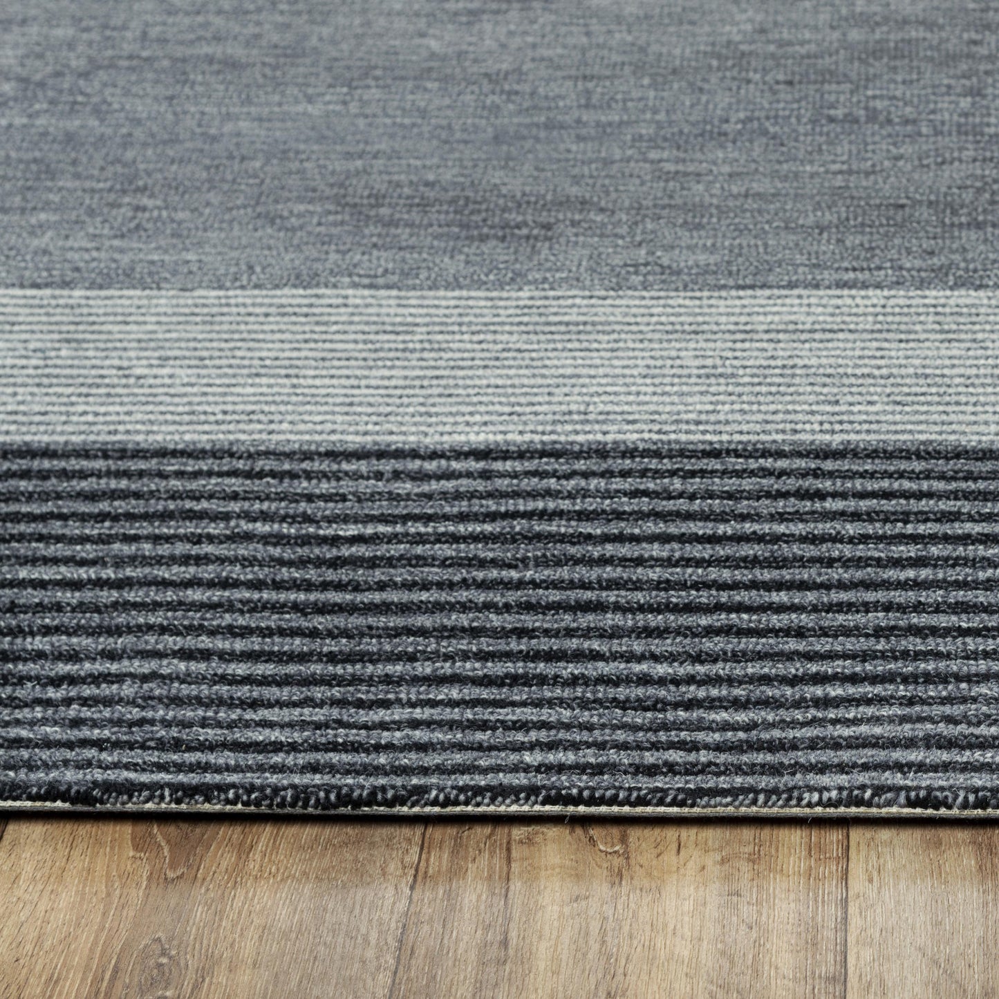 Taylor TAY887 Charcoal Hand-Tufted Rug - Rizzy