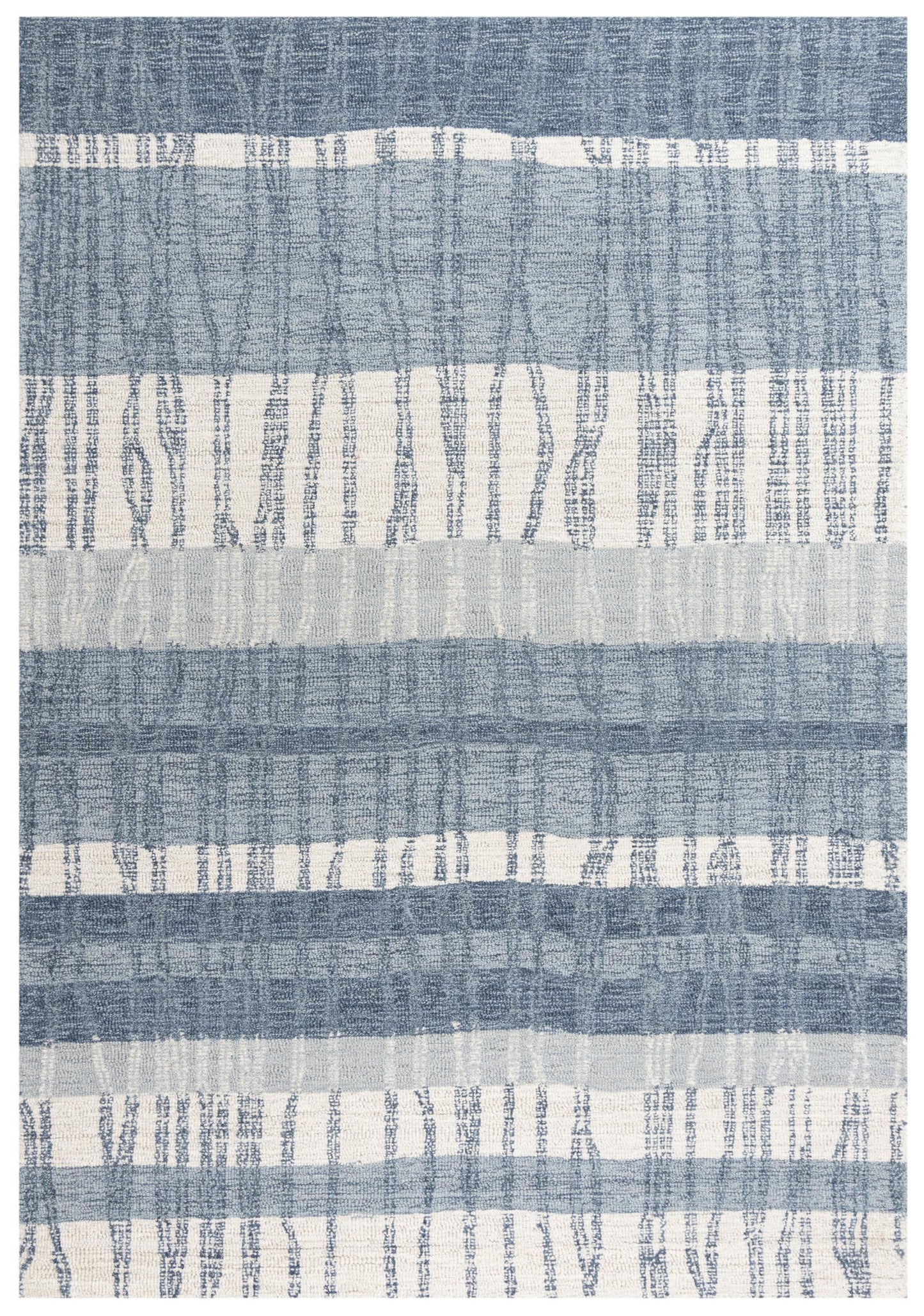 Taylor TAY888 Blue Hand-Tufted Rug - Rizzy