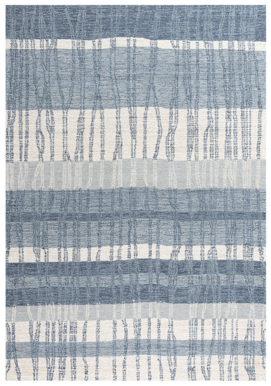 Taylor TAY888 Blue Hand-Tufted Rug - Rizzy